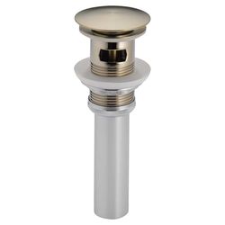 Click here to see Brizo RP72414BN Brizo RP72414BN Brushed Nickel Push Button Pop-Up with Overflow