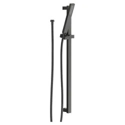 Click here to see Delta 57530-RB Delta Vero 1.75 GPM Premium Single-Setting Slide Bar Rectangular Handshower, WaterSense, Venetian Bronze - 57530-RB