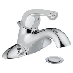Click here to see Delta 520LF-HGMHDF Delta 520LF-HGMHDF Classic One-Handle Centerset Bathroom Faucet, 0.5 gpm, Chrome