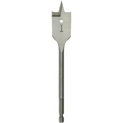 Click here to see Milwaukee 48-27-1001 Milwaukee 48-27-1001 Flat Boring Bit, 1in x 6in