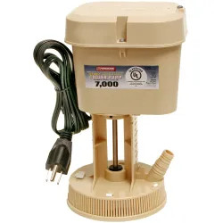 Click here to see Dial 1075 Dial UL7000 Residential Offset Pump, 250 GPH, 115V - 1075