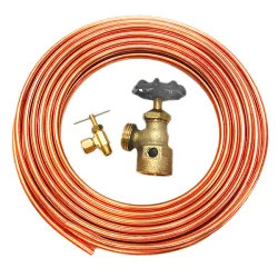 Click here to see Dial 44876 Dial Water Hook-Up Kit With Copper Tube For Evaporative Coolers, Low Lead - 44876