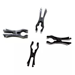 Click here to see Dial 4632 Dial Tube Retainer Clips, Black - 4632