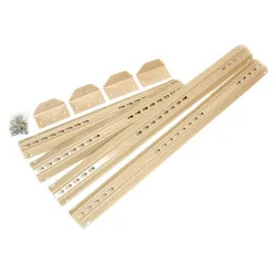 Click here to see Dial 7806 Dial Round Corner Cooler Leg Kit, Gray - 7806