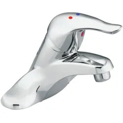 Click here to see Moen L4605 Moen Chateau Chrome One Handle Lavatory Faucet, 1.2 GPM - L4605 
