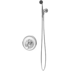 Click here to see Symmons 5103-STN-TRM Symmons Winslet Hand Shower System with Lever Handles Temptrol Pressure Balance Valve, 2.5 GPM, Satin Nickel - 5103-STN-TRM