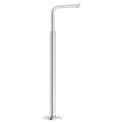 Click here to see Grohe 13228001 Grohe Allure Floor Mount Starlight Chrome Swivel Bath Spout with Flow Control, 40-1/2in Total Height, 7 GPM Flow Rate - 13228001
