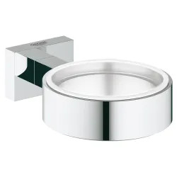 Click here to see Grohe 40508000 GROHE 40508000 Essentials Cube Holder - StarLight Chrome 