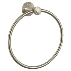 Click here to see Grohe 40222EN0 Grohe 40222EN0 Kensington Towel Ring, Brushed Nickel