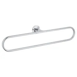Click here to see Grohe 40381000 Grohe 40381000 Veris Towel Ring, Starlight Chrome