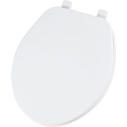 Click here to see Bemis 70-000 Bemis 70-000 White Closed Front Round Plastic Toilet Seat with Cover