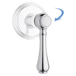 Click here to see Grohe 45775000 Grohe 45775000  Geneva Lever Handle, StarLight Chrome 