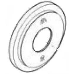 Click here to see Grohe 45908000 Grohe 45908000 Atrio Escutcheon for Diverter Trim, Chrome