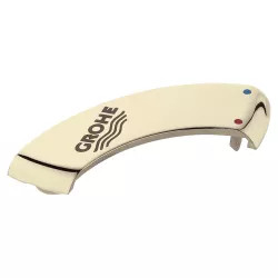 Click here to see Grohe 46230R00 Grohe 46230R00 Chiara Cover Cap, Polished Brass 