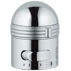 Click here to see Grohe 47545IP0 GROHE 47545IP0  Shut-Off Handle in Chrome/Matte Chrome 