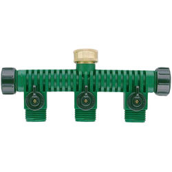 Click here to see Orbit 62009N Orbit 62009N Hose Faucet Manifold, 3/4 in