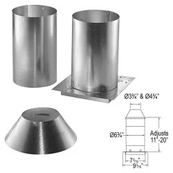 Click here to see M&G DuraVent 58DVA-IS DuraVent 58DVA-IS DirectVent Pro Attic Insulation Shield for 8