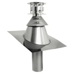 Click here to see M&G DuraVent FSVPK6 DuraVent 6-Inch FasNSeal Variable Pitch Flashing Kit - FSVPK6