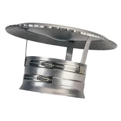 Click here to see M&G DuraVent 10RC DuraVent 10VFT-RCSC Ventinox Rain Cap w/ Storm Collar, 10
