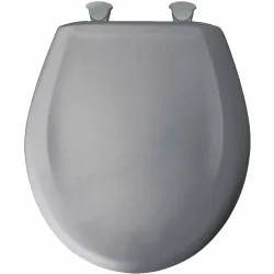 Click here to see Bemis 200SLOWT-032 Bemis 200SLOWT-032 Easy Close Round Plastic Toilet Seat - Country Grey