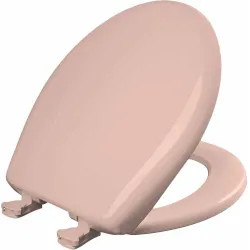 Click here to see Bemis 200SLOWT-063 Bemis 200SLOWT-063 Easy Close Round Plastic Toilet Seat - Venetian Pink