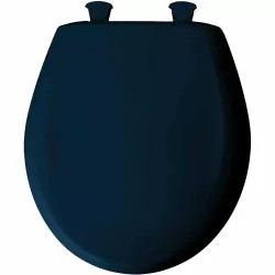 Click here to see Bemis 200SLOWT-244 Bemis 200SLOWT-244 Easy Close Round Plastic Toilet Seat - Navy