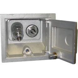 Click here to see Woodford B67P-6-K Woodford Freezeless Wall Hydrant With Lock (B67P-6-K)