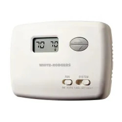 Click here to see Lennox 91X18 White-Rodgers 70 Series Single Stage Non-Programmable Thermostat with Lighted Display, White- 1F78-144