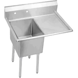 Click here to see Elkay 1C17X23-R-18X Elkay 1C17X23-R-18X Dependabilt Scullery Sink, 18