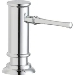Click here to see Elkay LK330CR Elkay Deluxe Plunger Chrome Soap and Lotion Dispenser - LK330CR
