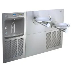 Click here to see Elkay LZWS-SFGRN28K Elkay LZWS-SFGRN28K EZH2O Bottle Filling Station, Fountain Combo, Stainless