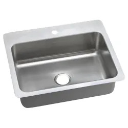 Click here to see Elkay DPMSR127221 Elkay DPMSR127221 Dayton Stainless Steel Single Bowl Sink