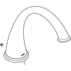 Click here to see Moen 116665BN Moen Kingsley Brushed Nickel Roman Tub Spout, T920 Series - 116665BN