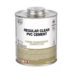 Click here to see Mars 73177 Mars 73177 Regular PVC Cement, 32 oz, Clear