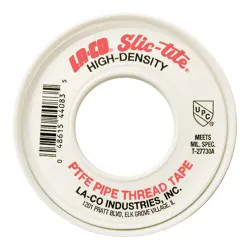 Click here to see Mars 95528 Mars 95528 High Density Slick-Tite Teflon Tape, 1/2