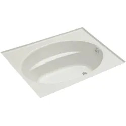 Click here to see American Standard 0475.920.020 American Standard Aqualyn Countertop Sink, Faucet Ledge, Less Overflow, 8in Centers, White - 0475.920.020