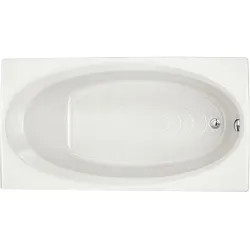 Click here to see American Standard 2645V.002.020 American Standard 2645.V002.020 Evolution Oval Bath Tub, White