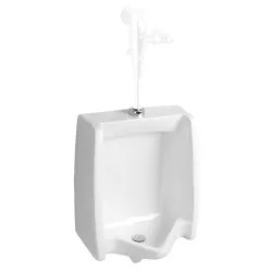 Click here to see American Standard 6590.001.020 American Standard Washbrook Top Spud Elongated Urinal, 1 GPF, WaterSense, Vitreous China, White - 6590.001.020
