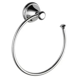 Click here to see Delta 79746 Delta Cassidy Chrome Towel Holder with Mounting Hardware and Mounting Template - 79746