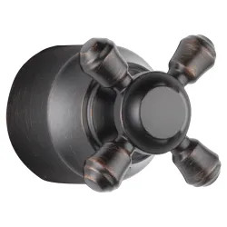 Click here to see Delta H595RB Delta Cassidy 2-9/16in Venetian Bronze Metal Cross Handle Kit for Transfer Valve, ADA-Compliant - H595RB