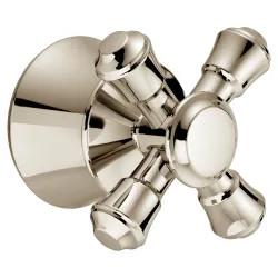 Click here to see Delta H795PN Delta Cassidy 3-7/32in Polished Nickel Metal Cross Handle Kit for T14097-LHP Valve Only Trim and T14497-LHP Tub and Shower Trim, ADA-Compliant - H795PN