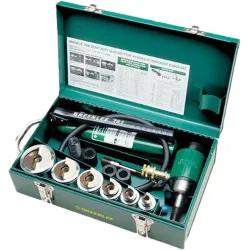 Click here to see Greenlee 7506 Greenlee 7506 Slug-Splitter Hydraulic SC Knockout Punch Kit