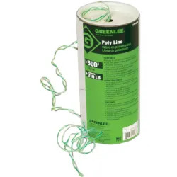 Click here to see Greenlee 430-500 Greenlee 430-500 Spiral Wrap Tracer Poly Twine Dispenser, 210 lb, Plastic, Green