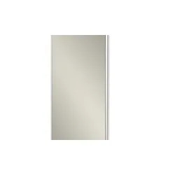 Click here to see Jensen 1035P34WH Jensen Cove Collection White 36in Medicine Cabinet, Reversible Door Opening, 3 Adjustabled Galvanized Steel Shelves - 1035P34WH