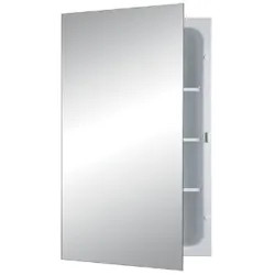 Click here to see Jensen 1438 Jensen Focus White 14in Width x 23-1/2in Height Recess Mount Medicine Cabinet - 1438