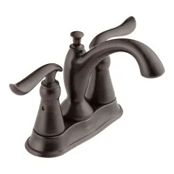 Click here to see Delta 2594-RBMPU-DST Delta Linden Venetian Bronze Lavatory Faucet for 4