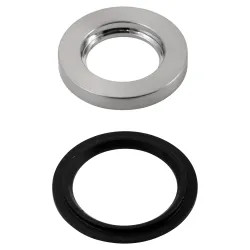 Click here to see Delta RP73166SS Delta Trinsic Stainless Handle Base and Gasket Assembly for 3559-MPU-DST and 3558-MPU-DST Two-Handle Widespread Bathroom Faucets - RP73166SS
