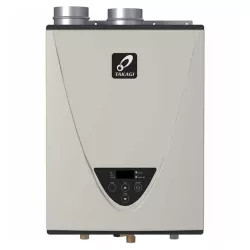 Click here to see Takagi T-H3-DV-P Takagi Propane Gas Tankless Water Heater, Condensing, Indoor, 199,000 BTU, Ultra-Low NOx, 3/4-inch NPT Connection - T-H3-DV-P