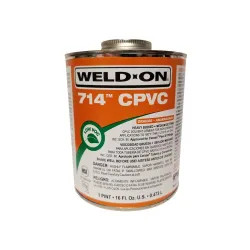 Click here to see Commodity  Orange CPVC Cement, Pint