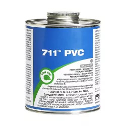 Click here to see Commodity  Gray PVC Cement, Industrial Grade, Heavy Body, Medium Set, Quart